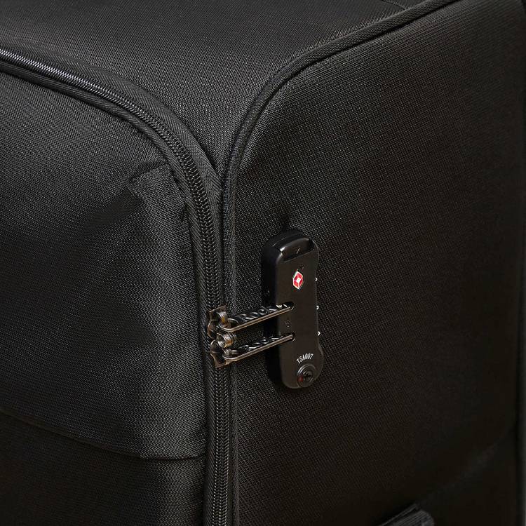 Rock 8 wheel soft suitcase small, imported from the UK