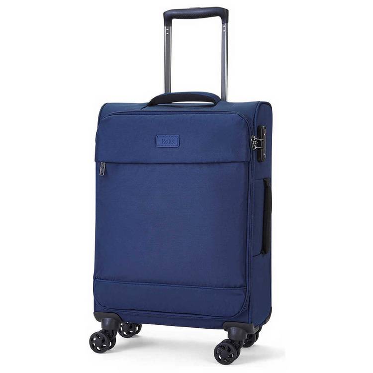 Rock soft suitcase small navy, imported from the UK