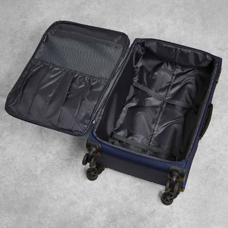 Rock soft suitcase small navy, imported from the UK