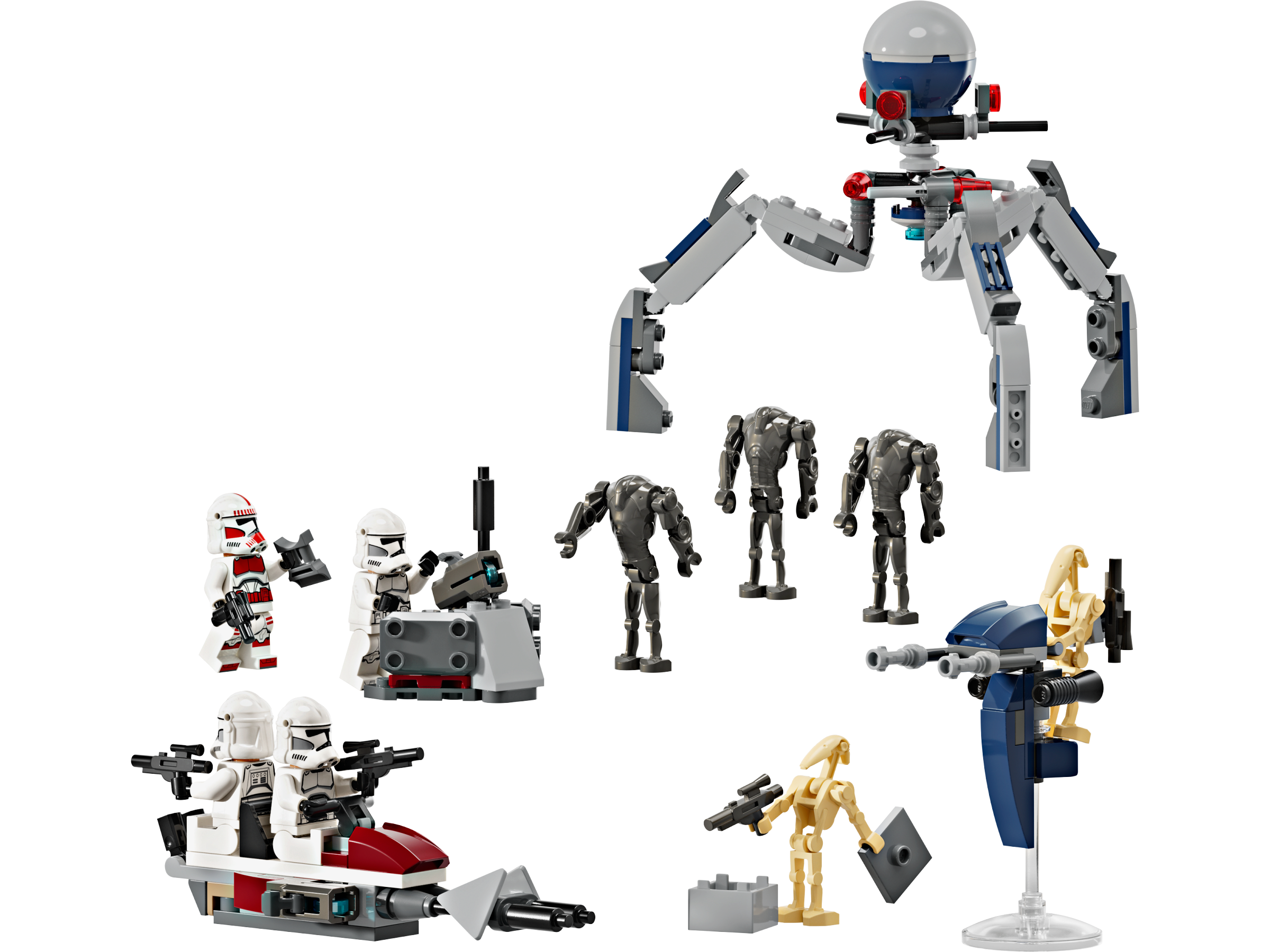 LEGO Clone Trooper Battle Pack 215 pieces - British product