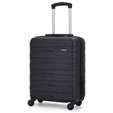 Rock hard shell suitcase small black, UK version
