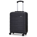 Rock hard shell suitcase small black, UK version