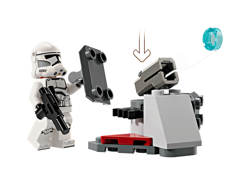 LEGO Clone Trooper Battle Pack 215 pieces - British product