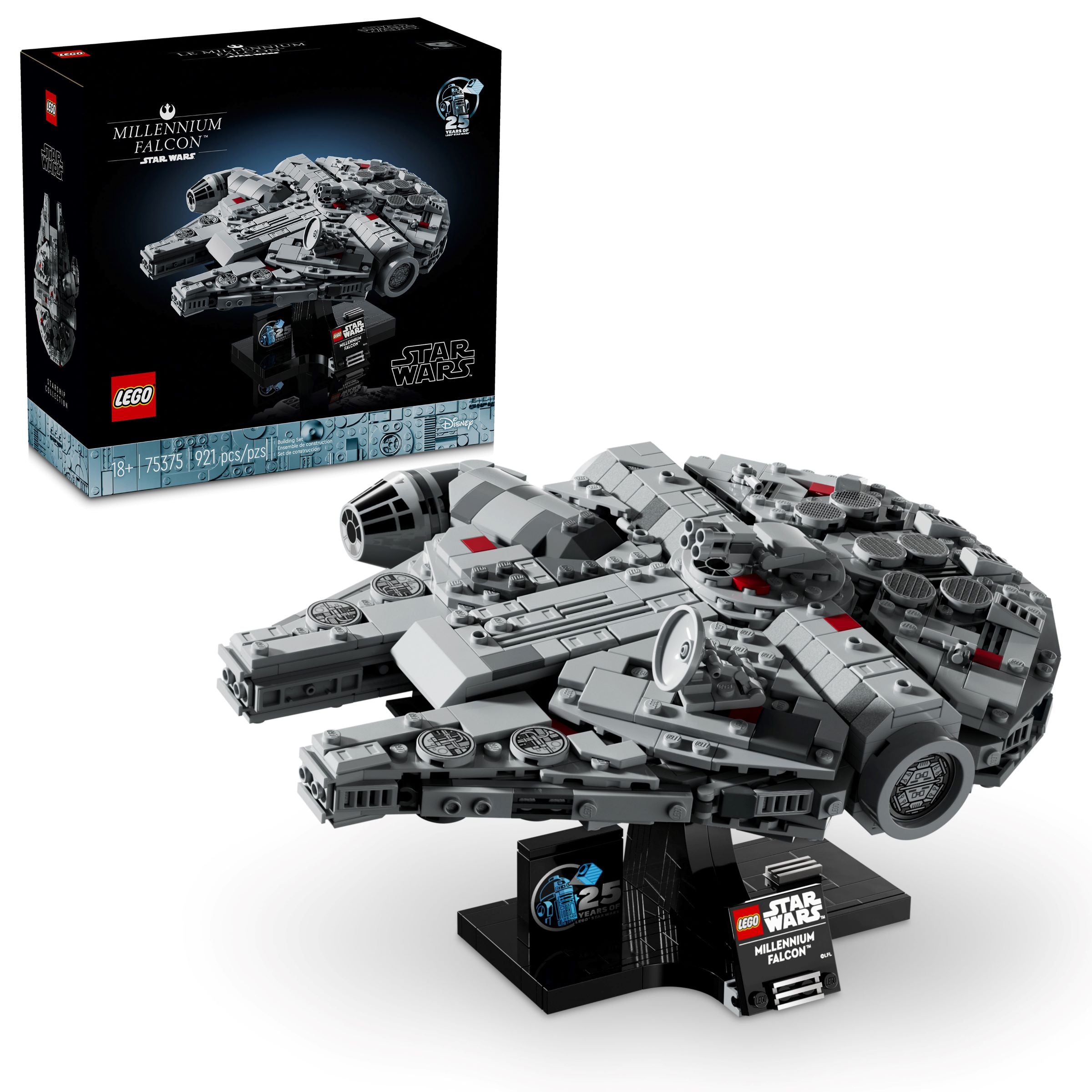 LEGO Millennium Falcon starship model 921 Piece, imported from the UK