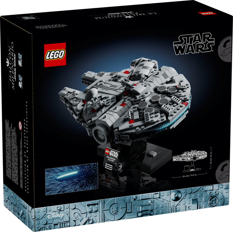 LEGO Millennium Falcon starship model 921 Piece, imported from the UK