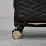 Rock small soft suitcase with 8 wheels, imported from the UK