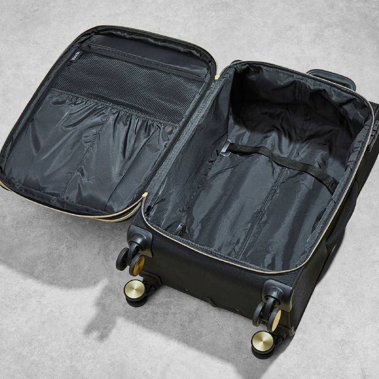 Rock small soft suitcase with 8 wheels, imported from the UK