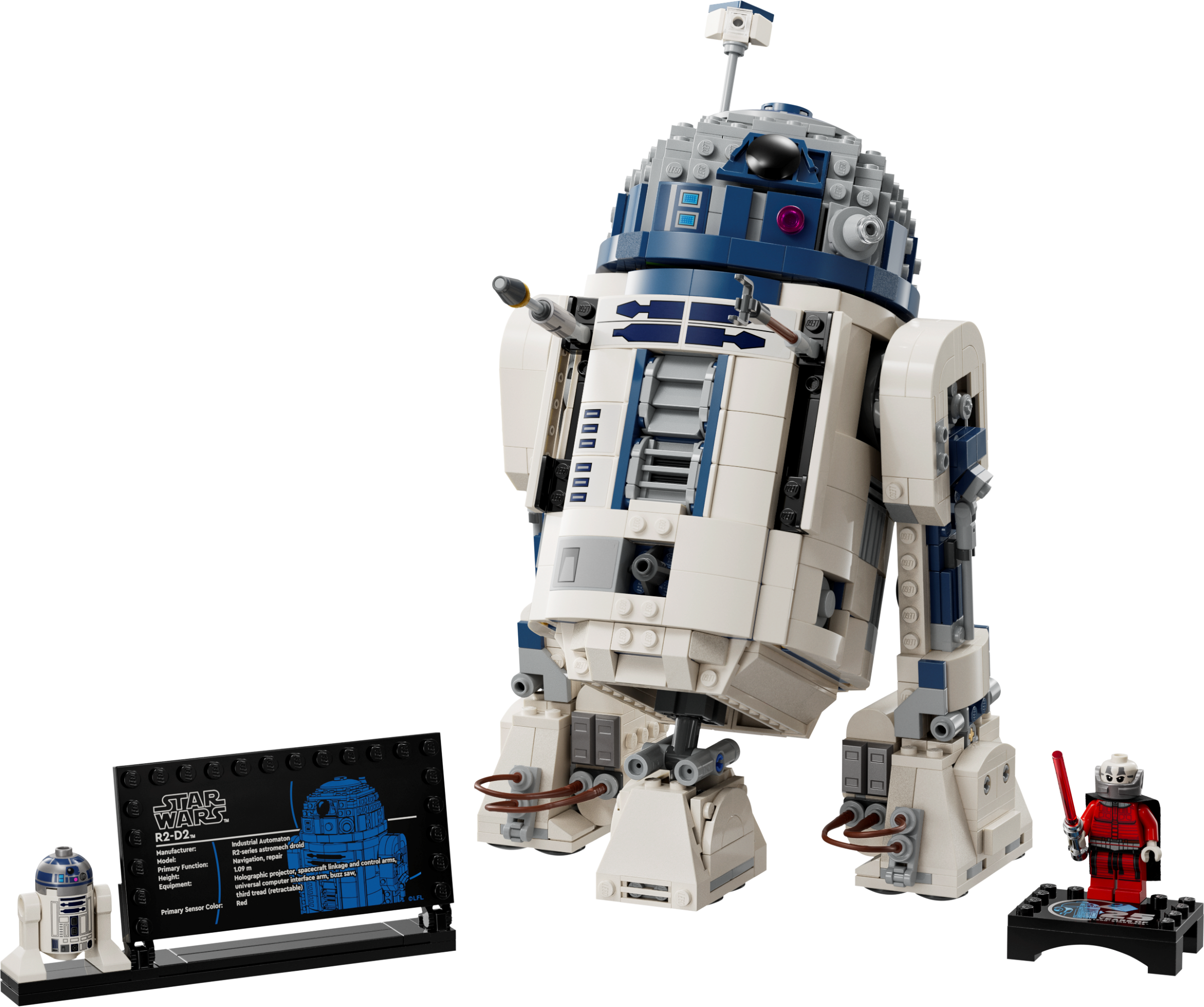 LEGO Star Wars R2-D2 Building Set 1050 pieces, imported from the UK