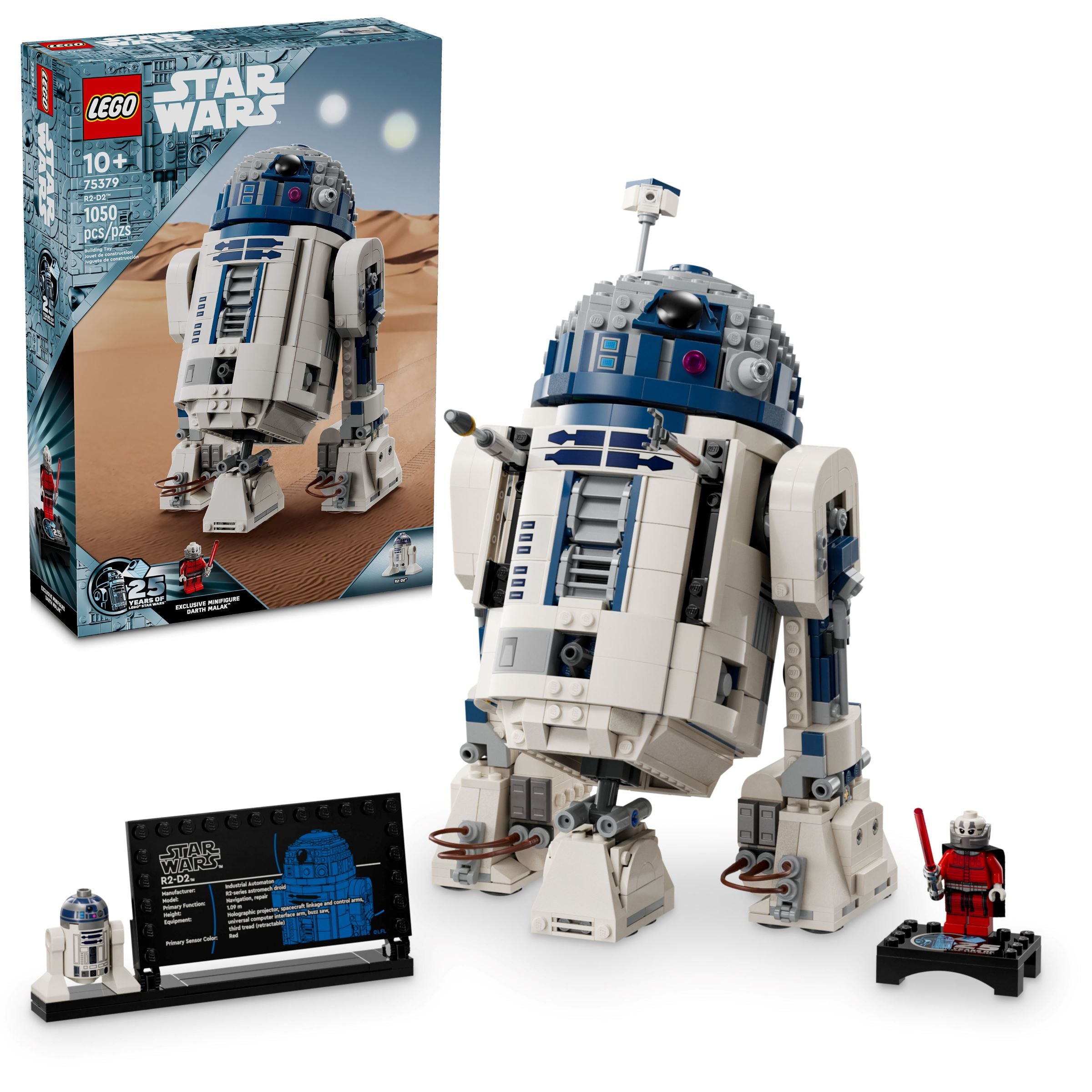 LEGO Star Wars R2-D2 Building Set 1050 pieces, imported from the UK