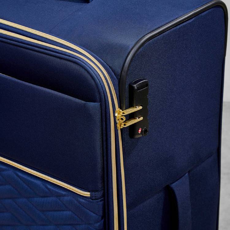 Rock small soft suitcase navy, imported from the UK