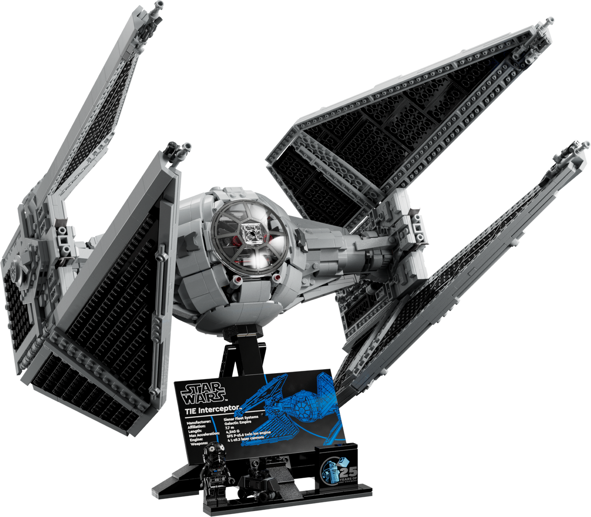 LEGO Star Wars TIE Interceptor 1931 Pieces (British brand)