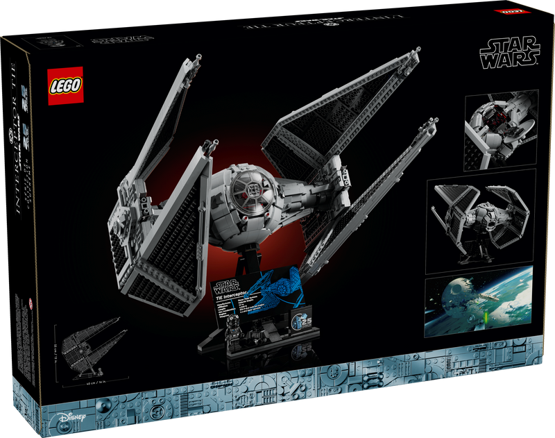 LEGO Star Wars TIE Interceptor 1931 Pieces (British brand)