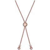 Ted Baker rose gold plated crystals adjustable bracelet - British product