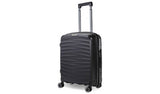 Rock expandable hard suitcase small black, UK version