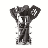 Argos Home silicone utensil set 8-piece black - British product