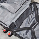 Rock expandable suitcase small charcoal, UK version