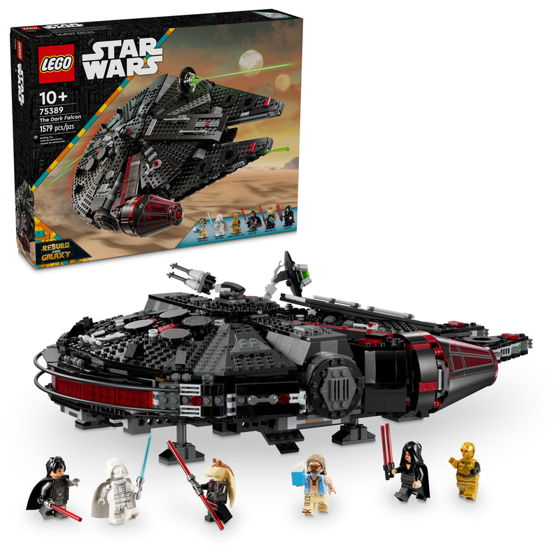Lego Dark Falcon Star Wars set 1579 pieces (British brand)
