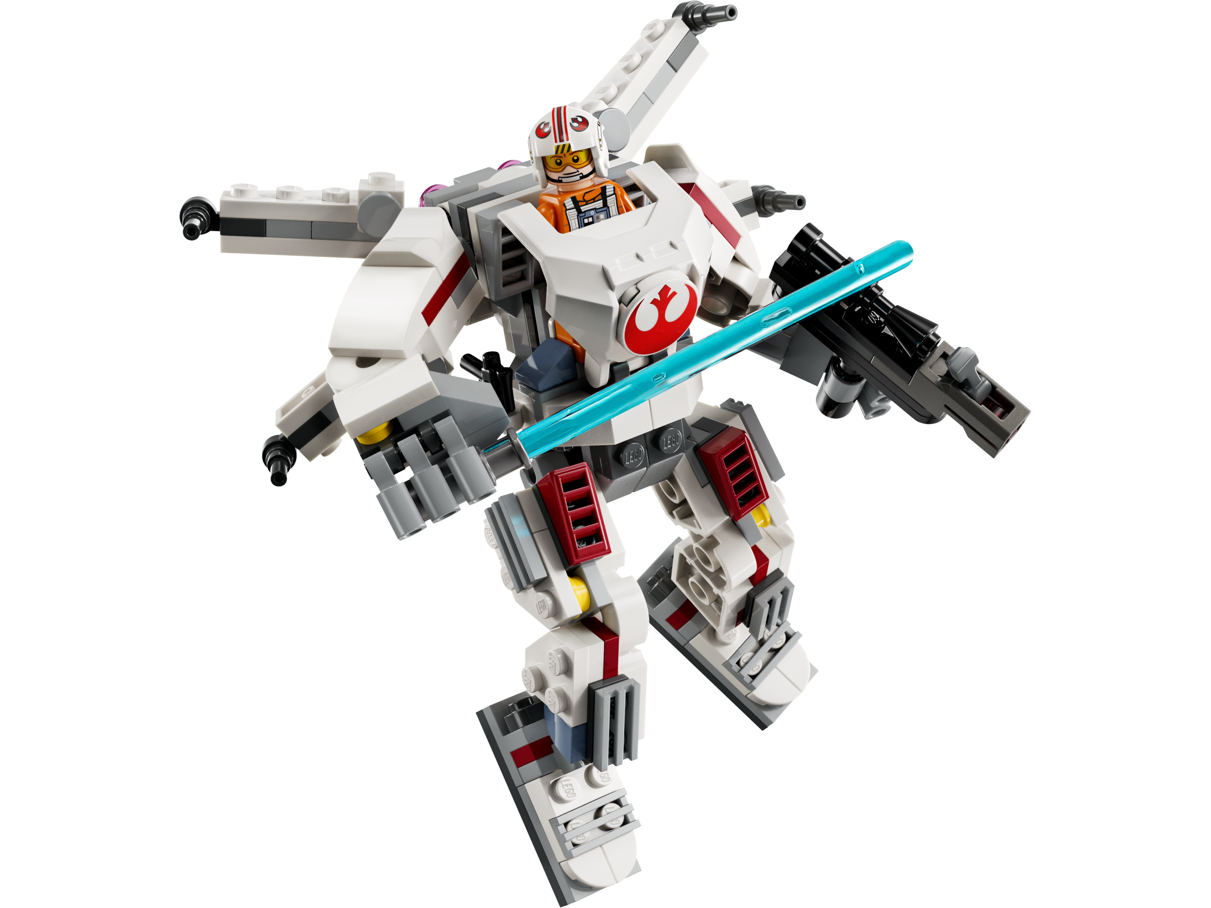 LEGO Luke Skywalker X-Wing Mech 195 Pieces, UK version