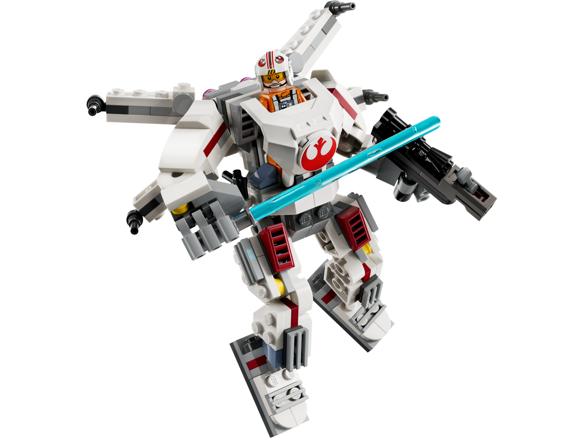 LEGO Luke Skywalker X-Wing Mech 195 Pieces, UK version