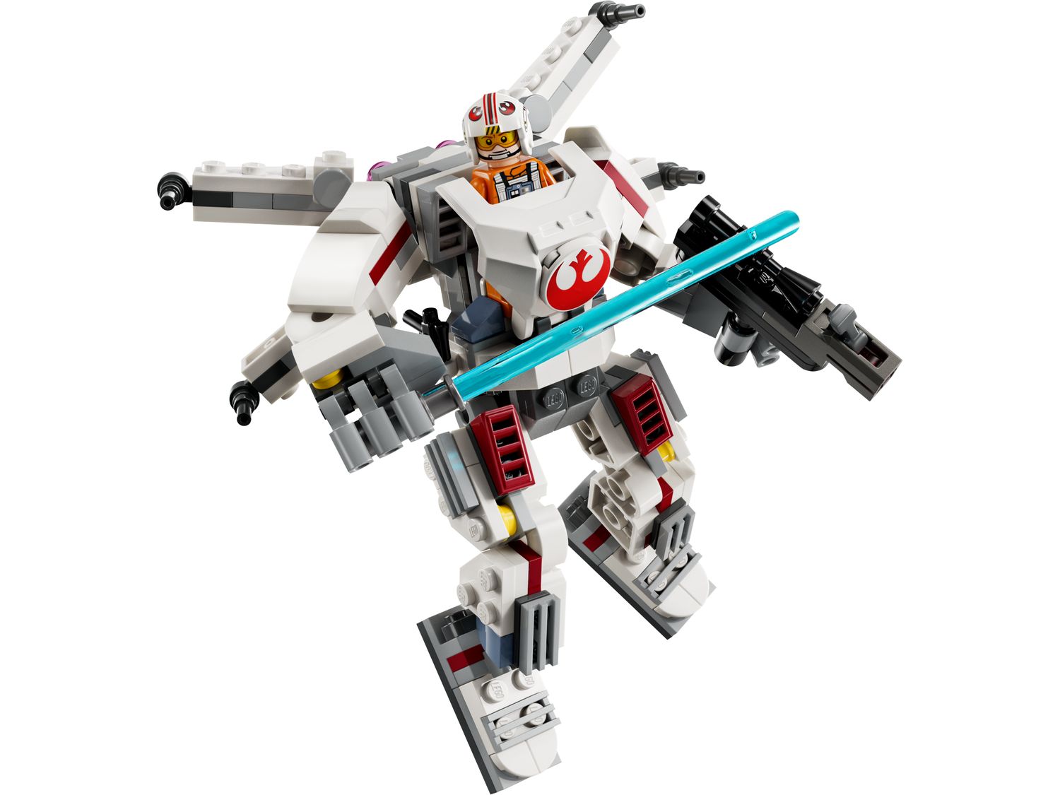 LEGO Luke Skywalker X-Wing Mech 195 Pieces, UK version