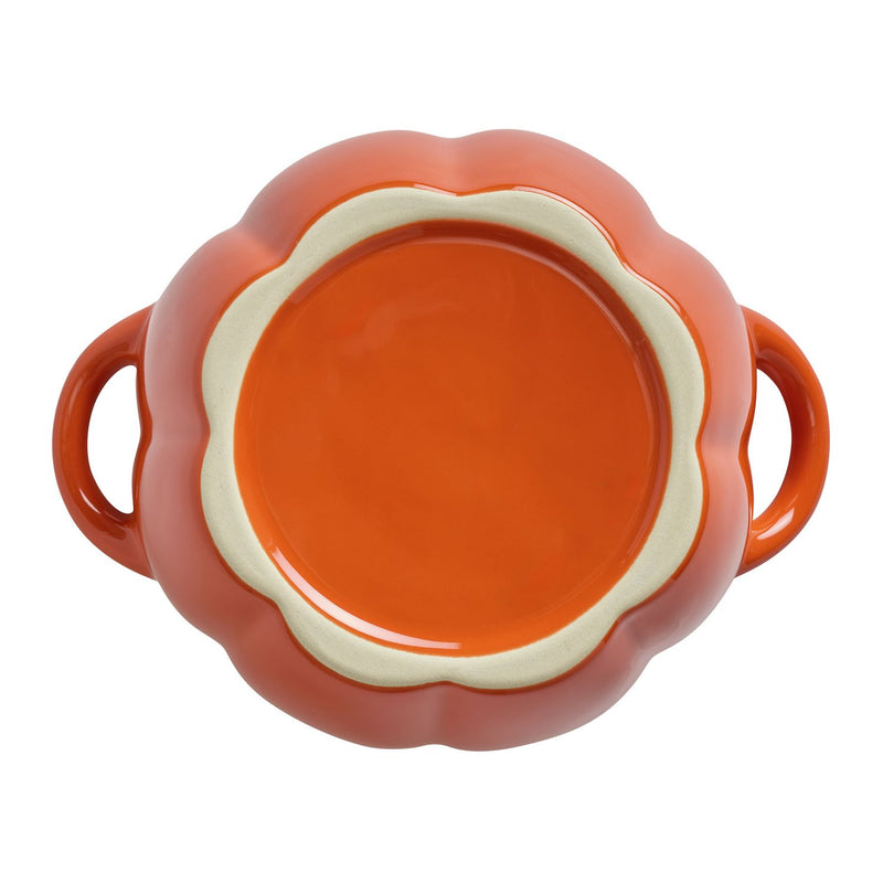Argos Home pumpkin casserole dish orange 2.1 litre - British product