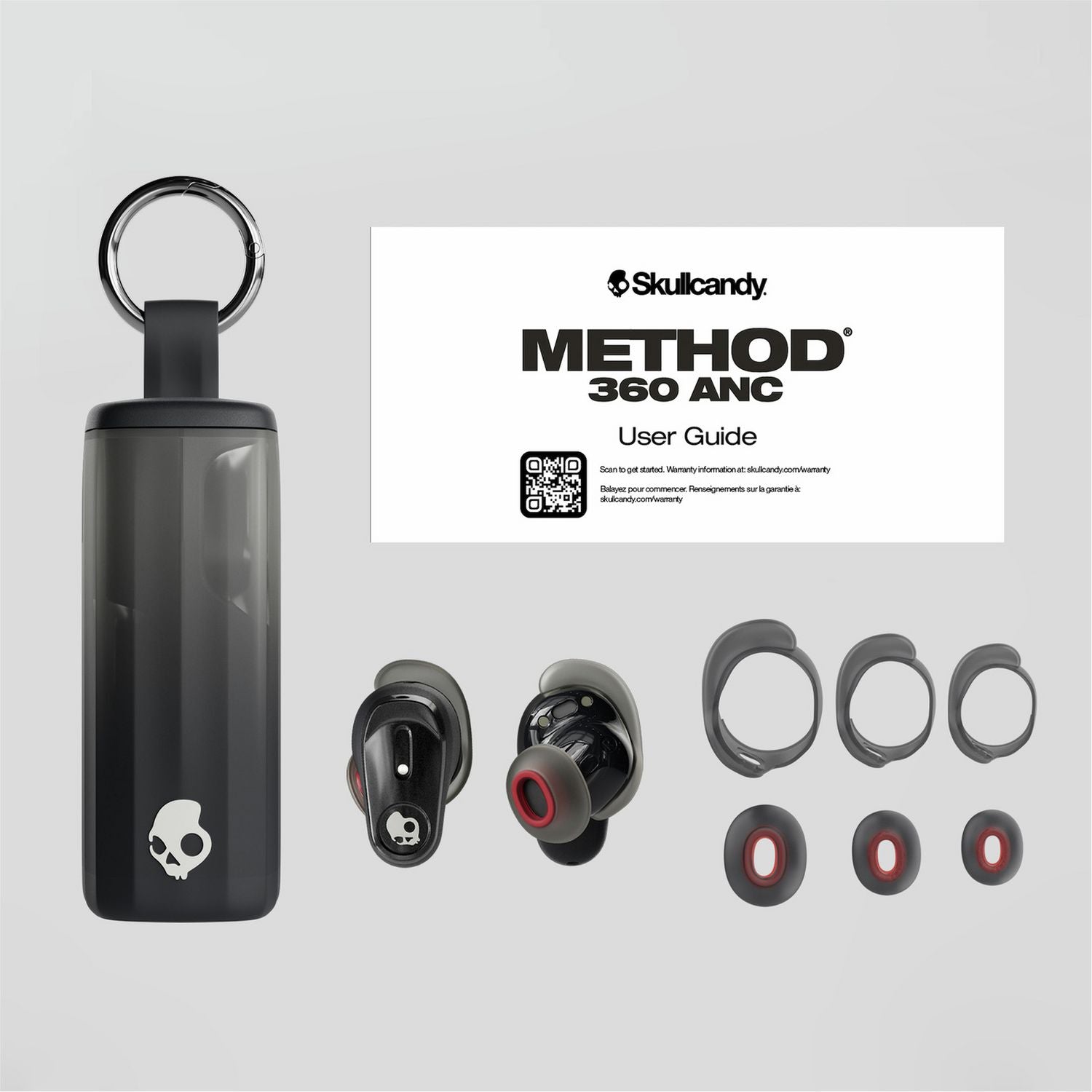 Skullcandy Method 360 ANC true wireless earbuds black - British product