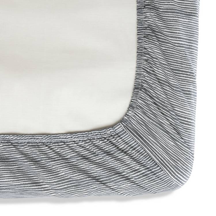 Habitat Stockholm printed fitted sheet small double (British brand)
