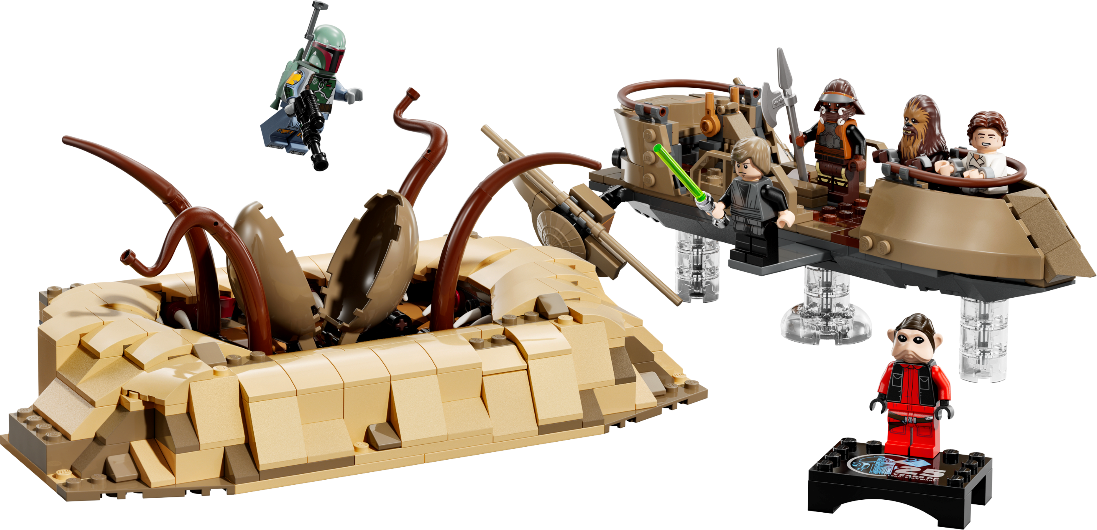 LEGO Star Wars Desert Skiff byggesett 558 deler - Britisk produkt