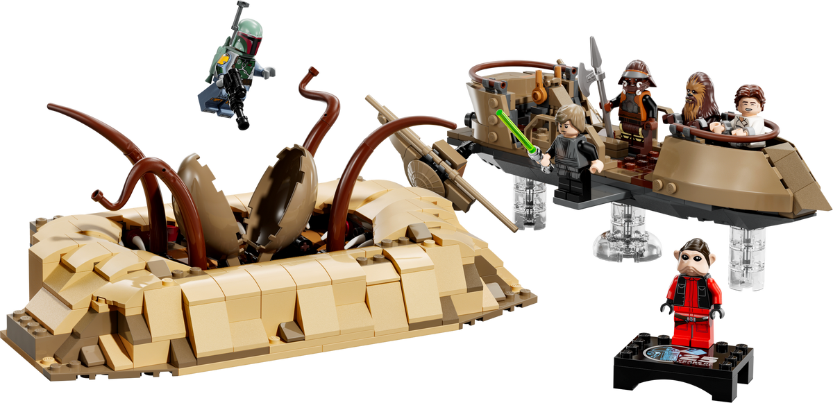 LEGO Star Wars Desert Skiff building set 558 pieces - British product