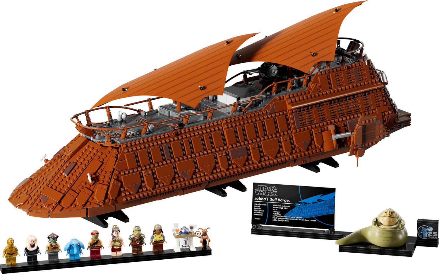 LEGO Star Wars Jabba Sail Barge 3943 Pieces, UK version