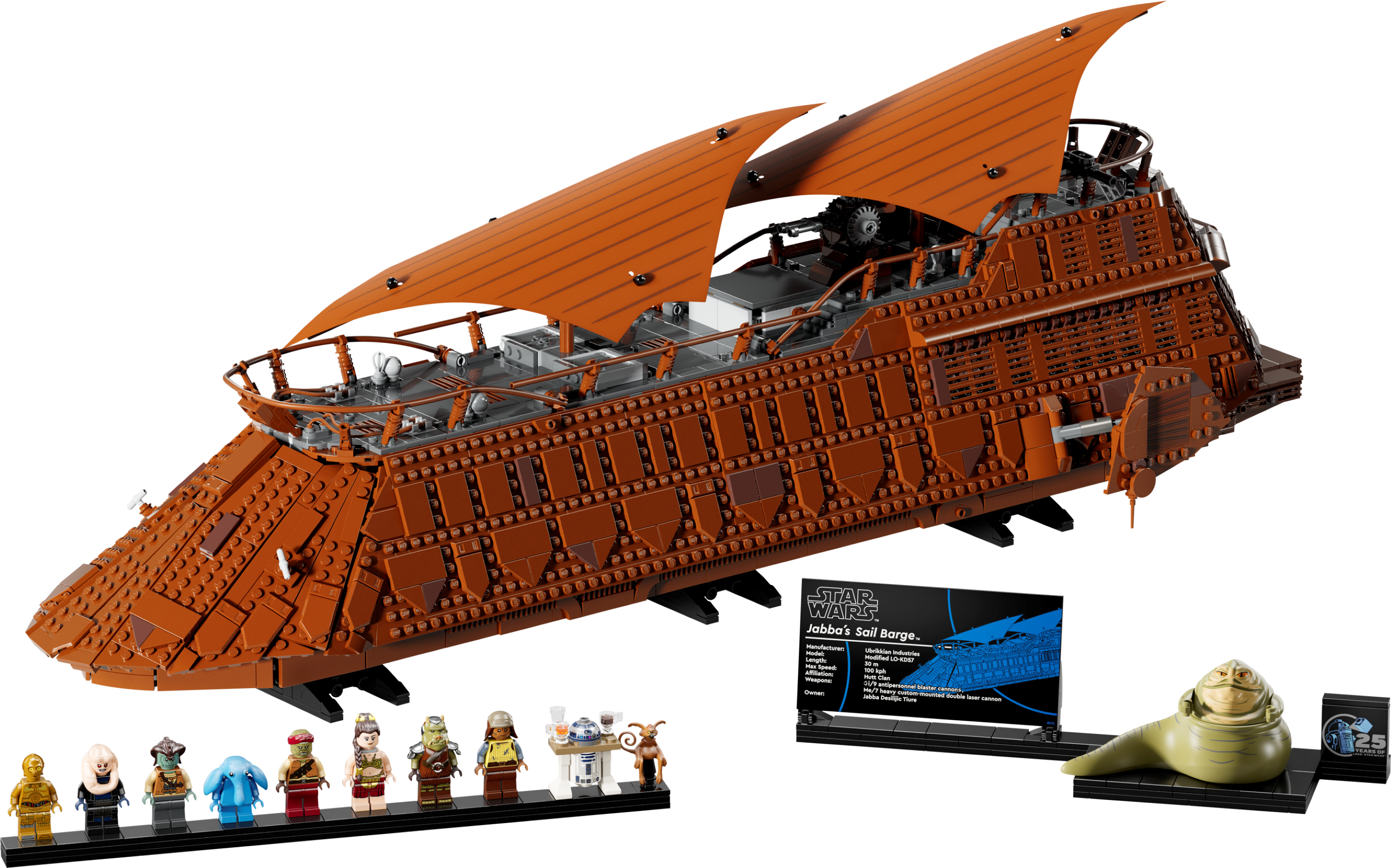 LEGO Star Wars Jabba Sail Barge 3943 Pieces, UK version