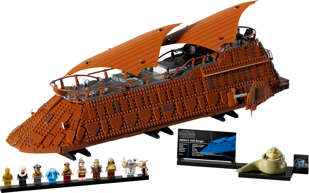 LEGO Star Wars Jabba Sail Barge 3943 Pieces, UK version
