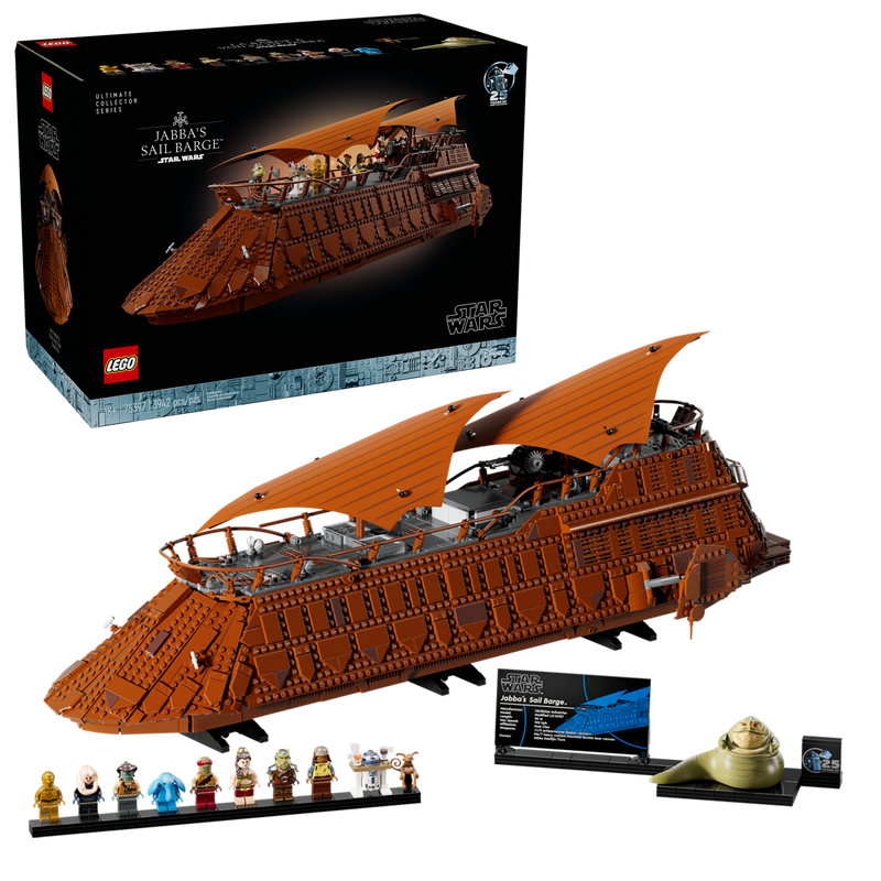 LEGO Star Wars Jabba Sail Barge 3943 Pieces, UK version