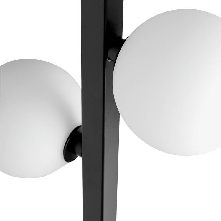 Habitat Misil table lamp black and opal H45cm W22cm (British brand)
