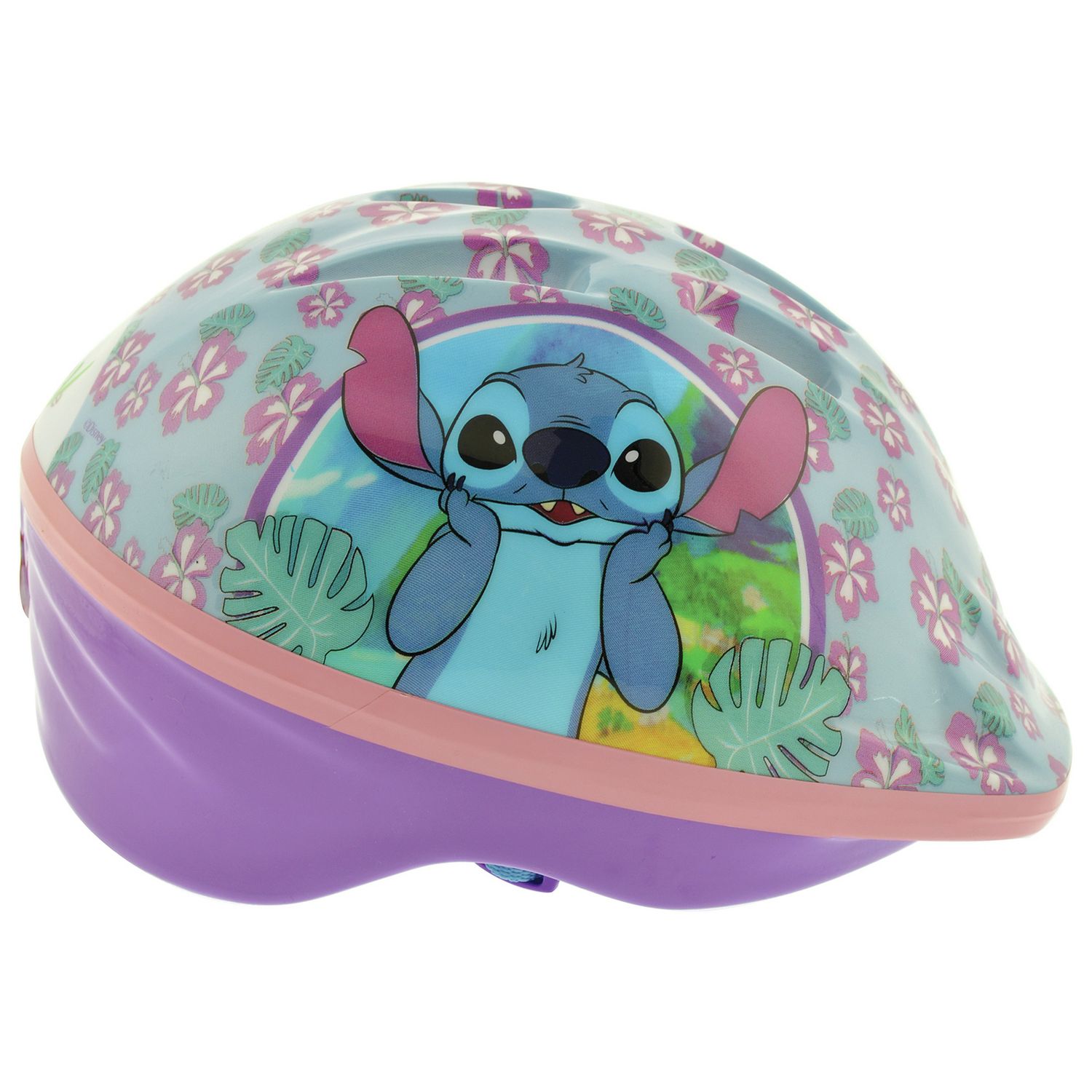 Stitch kids safety helmet, adjustable fit, ventilation - British product