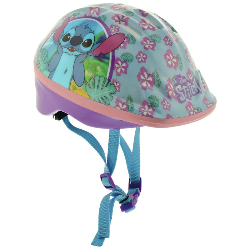 Stitch kids safety helmet, adjustable fit, ventilation - British product