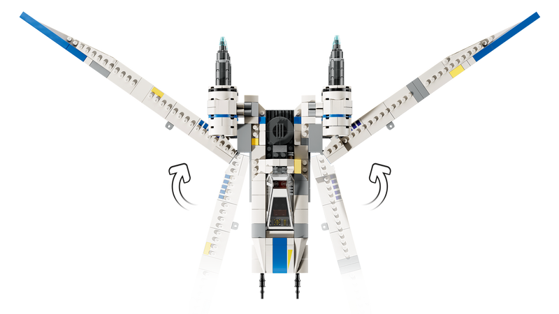 LEGO Starfighter Rebel U-Wing 594 Pieces, imported from the UK