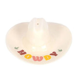 Something Different Cowboy Hat Incense Holder Ceramic 10cm (British brand)