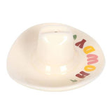 Something Different Cowboy Hat Incense Holder Ceramic 10cm (British brand)