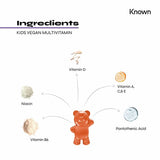 Known Nutrition kids multivitamin gummies strawberry 30, UK version