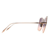 Dita Zazoe gold gradient women sunglasses, imported from the UK