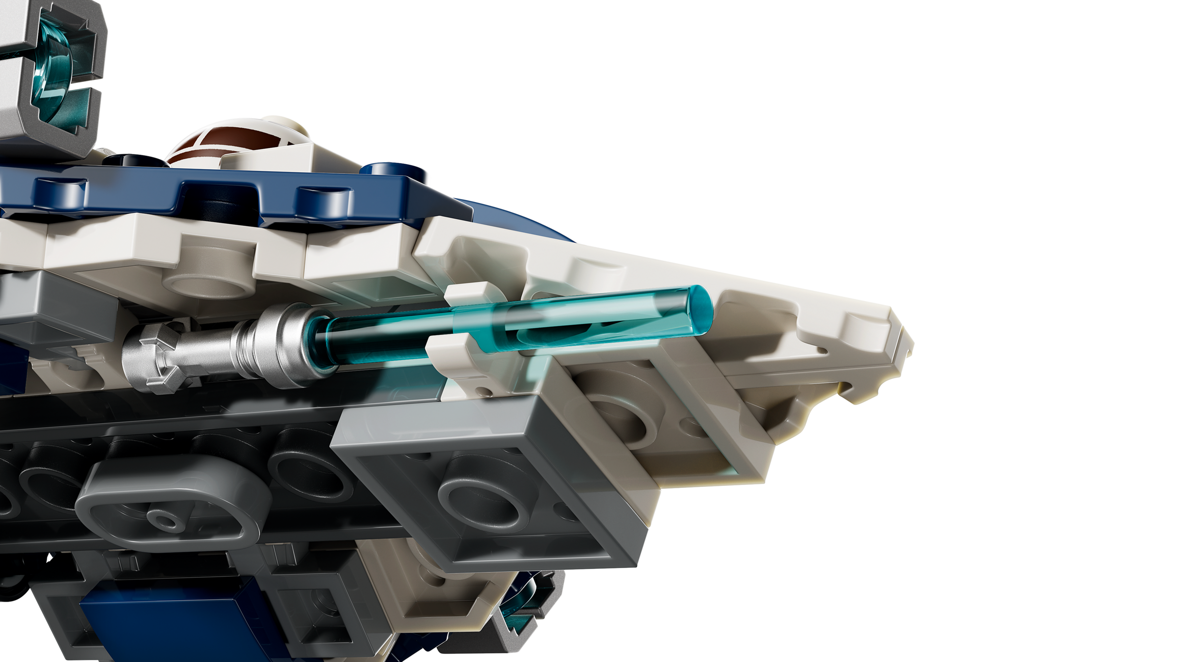 LEGO Plo Koon's Jedi Starfighter Microfighter 89 pieces, imported from the UK