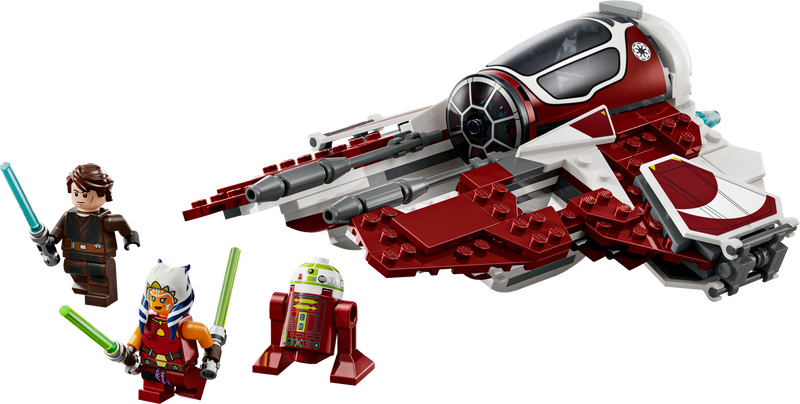 LEGO Ahsoka's Jedi Interceptor Ship 290 Pieces - British product