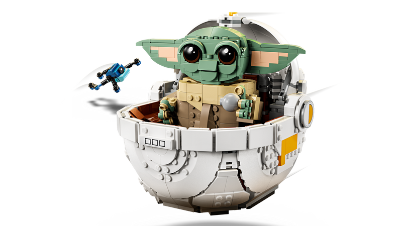 LEGO Star Wars Grogu Hover Pram Building Set - British product