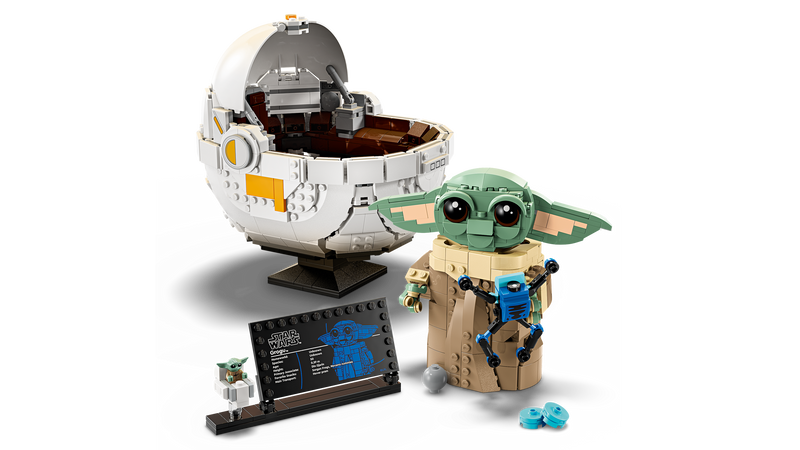 LEGO Star Wars Grogu Hover Pram Building Set - British product