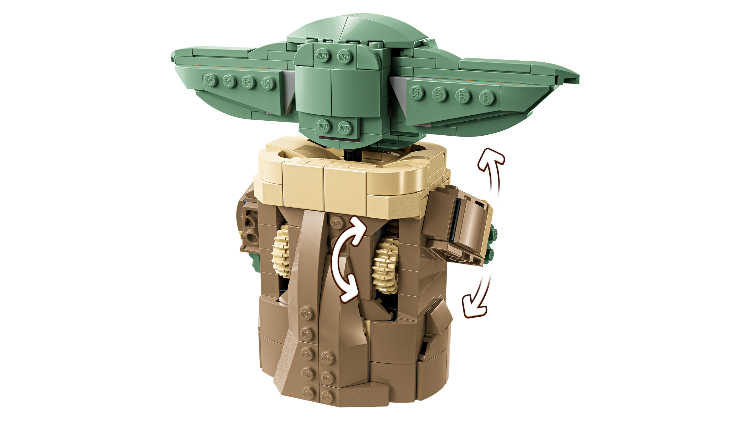 LEGO Star Wars Grogu Hover Pram Building Set - British product