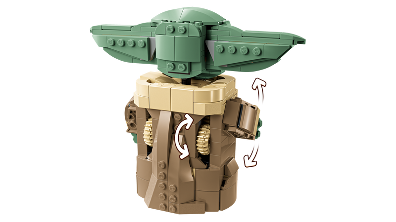 LEGO Star Wars Grogu Hover Pram Building Set - British product