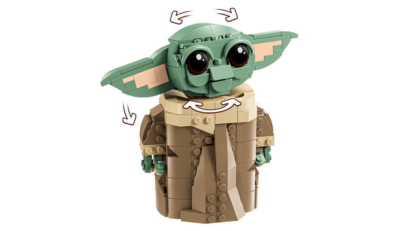 LEGO Star Wars Grogu Hover Pram Building Set - British product