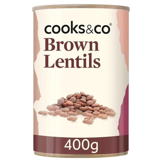 Cooks & Co Brown Lentils   400g GOODS M&S   