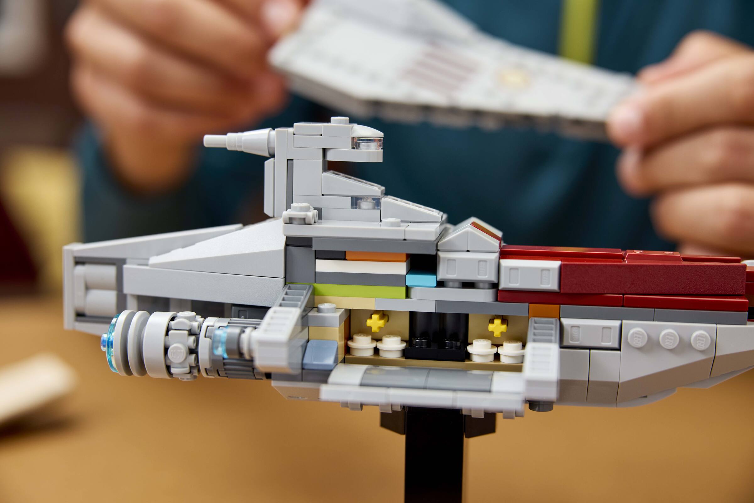 LEGO Acclamator-Class Assault Ship model kit 450 Pieces - British product